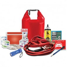 Imprinted Best Value Car Emergency Kit with Tire Sealant