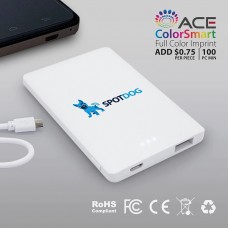 Hanover 2500 mAh Slim Portable Power Bank