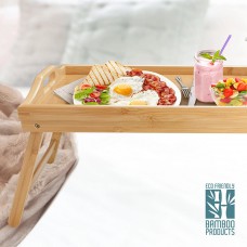 MULTIPURPOSE BAMBOO BED TRAY