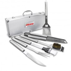 Deluxe 6 pc BBQ Tool Set