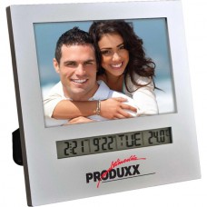 Photo Frame with Digital Clock