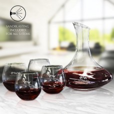 5 Pc Wine Decanter Set