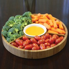 Gourmet Bamboo 2-Piece Serving Tray