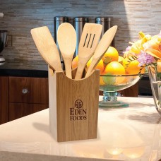 5 Piece Bamboo Kitchen Utensil Set