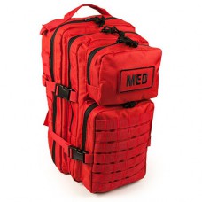 Tactical Response Trauma Backpack - Red - Not Kit
