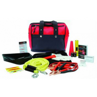 Picnic Time Roadside Emergency Car Kit- Dallas Cowboys (Black with Orange)  in the Roadside Emergency Kits department at