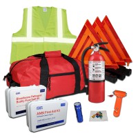 USKITS Advanced NEMT DOT OSHA Compliant Kit with 5lb Extinguisher