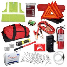 Hazardous Transport Kit with 10 lb 4A60BC Fire Extinguisher and Explosion Proof Flashlight