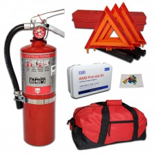 USKITS DOT ANSI Compliant Truck Kit with 5lb 3A40BC Fire Extinguisher