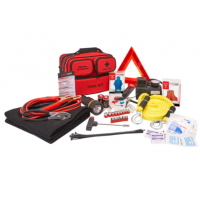 Premium Car Emergency Kit with Expanded Storage