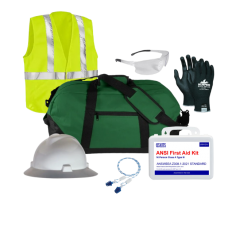 USKITS Advanced PPE Compliant Kit with First Aid Kit