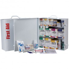 3-Shelf, 100-Person First Aid Station w/ 12-Pocket Liner, 1/Each