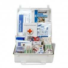 50-Person ANSI A Weatherproof First Aid Kit, Plastic, 1/Each