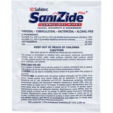 Germicidal Surface Wipe, 8" x 8", 50/Box