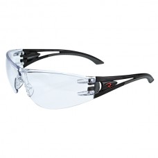 Black Frame, Anti Fog Clear Lens Safety Eyewear- Set of 12