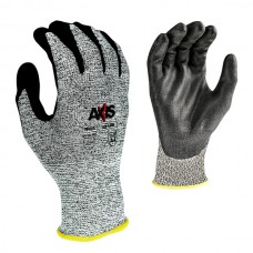 Gray Cut Protection Level A4 Work Gloves- Set of 12 Pair