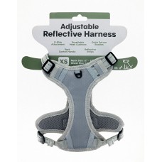 Adjustable Reflective Vest Harness - XS - Gray - Case of 6