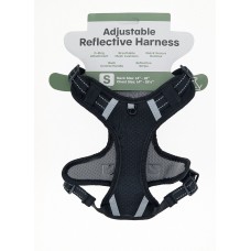 Adjustable Reflective Vest Harness - XS - Black - Case of 6