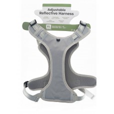 Adjustable Reflective Vest Harness - XL - Gray - Case of 6